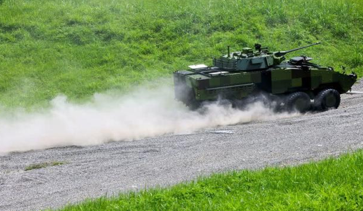 Taiwan shows off latest home-made armoured vehicle